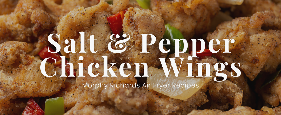 Air Fryer Crispy Salt & Pepper Chicken Wings Recipe