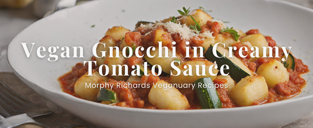 Vegan Gnocchi in Creamy Tomato Sauce