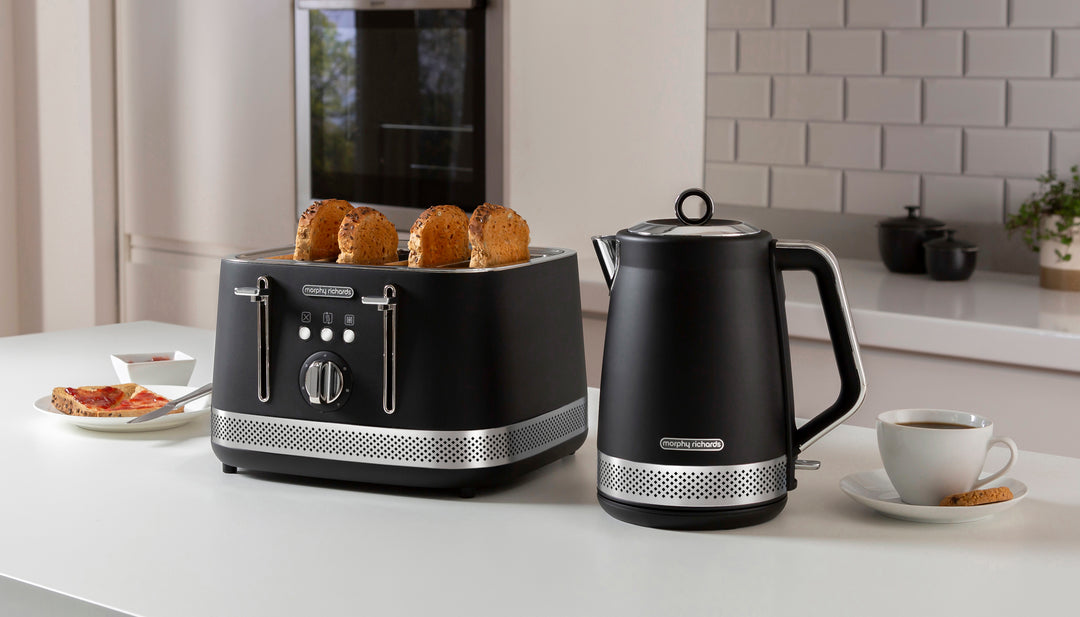 Illumination 1.7L Black Jug Kettle
