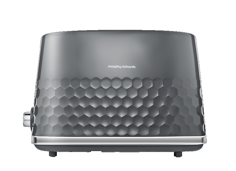 Hive 2 Slice Toaster Grey Morphy Richards UK