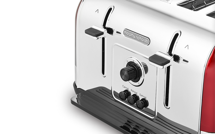 Venture 4-Slice Toaster Red