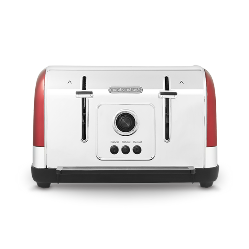 Morphy richards 4 slice toaster red 2025