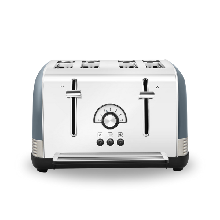 Morphy Richards Venture Retro 4 Slice Toaster Basalt