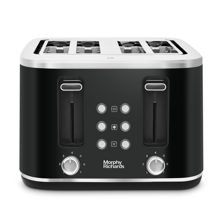 Motive 4 Slice Toaster Black