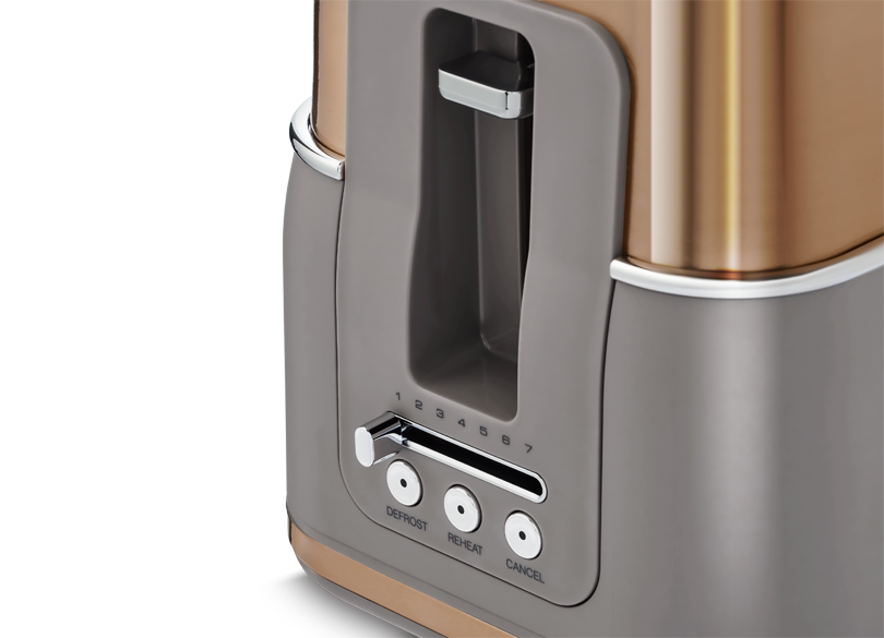 Signature Matt Copper 4-Slice Toaster