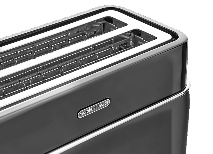 Signature Matt Black 4-Slice Toaster