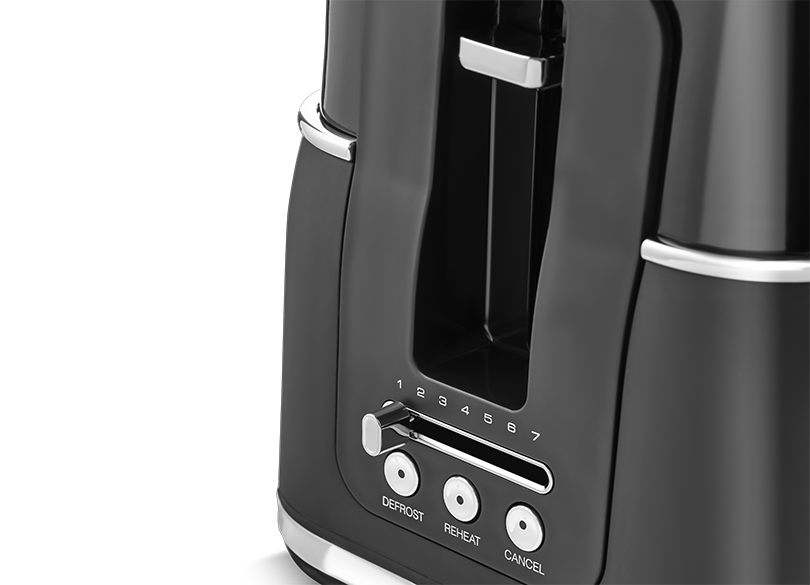 Signature Matt Black 4-Slice Toaster