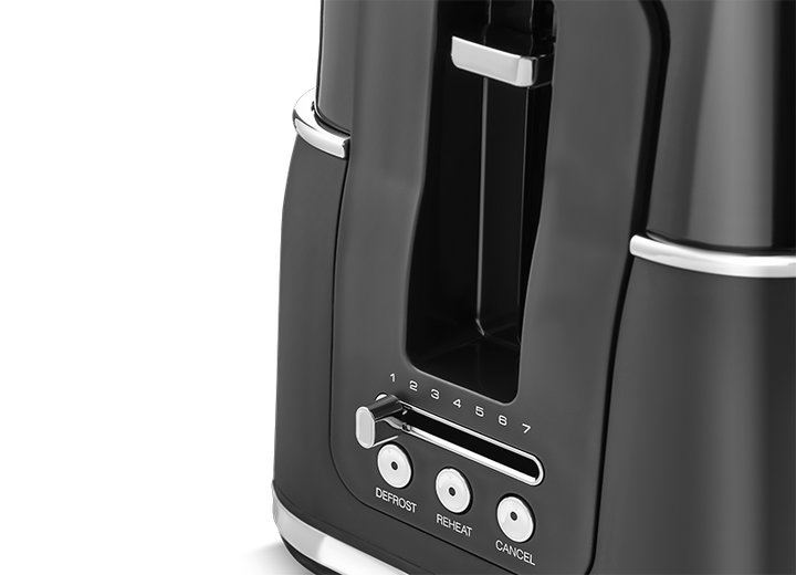 Signature Matt Black 4-Slice Toaster