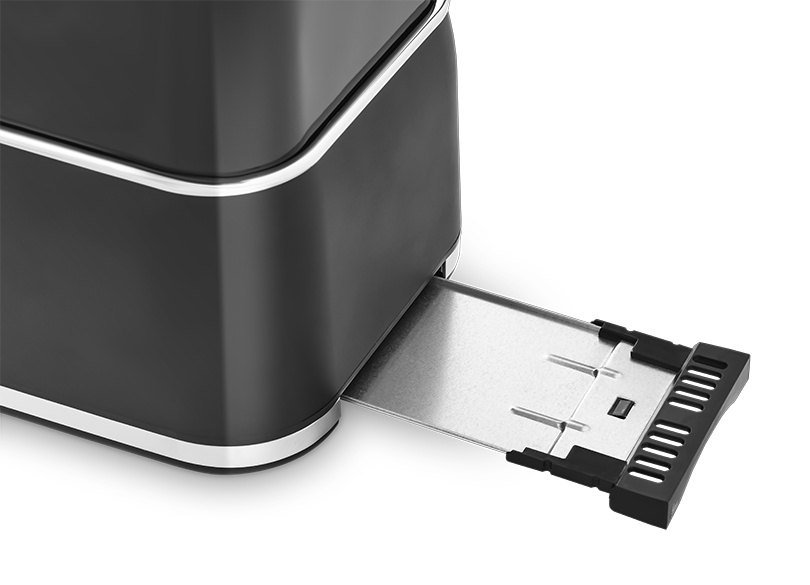 Signature Matt Black 4-Slice Toaster