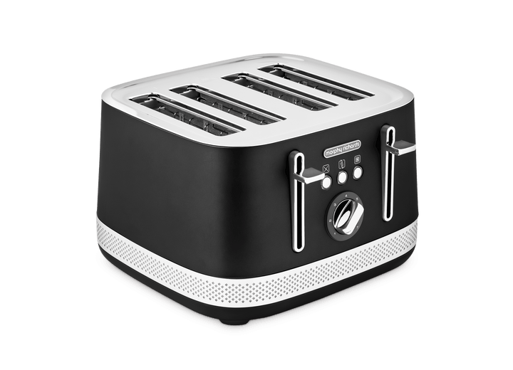 Illumination Black 4-Slice Toaster