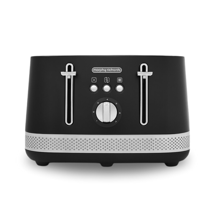 Illumination 4-Slice Toaster Black