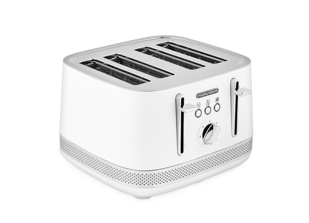 Illumination White 4-Slice Toaster