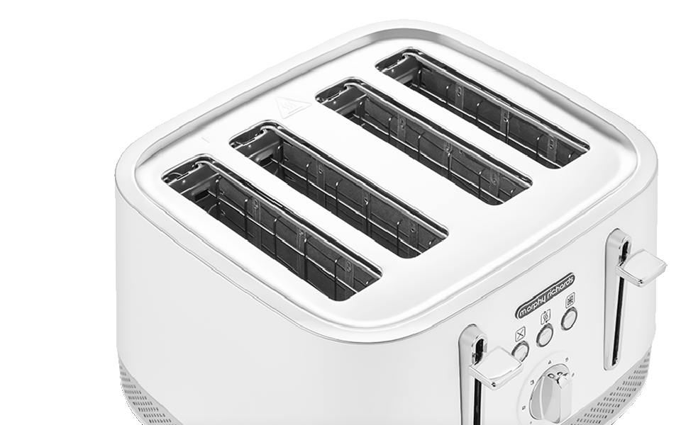 Illumination 4-Slice Toaster White