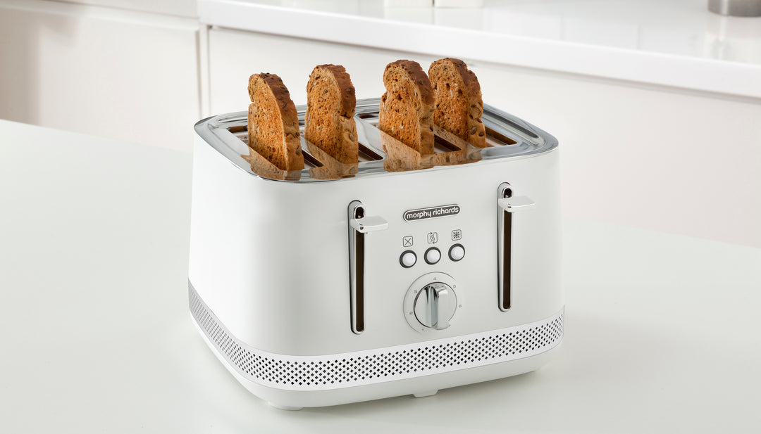 Illumination 4-Slice Toaster White