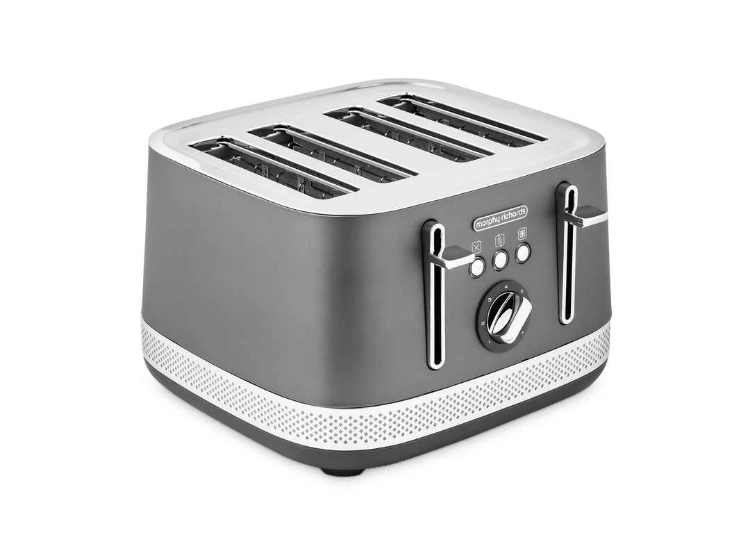 Illumination Grey 4-Slice Toaster - Titanium