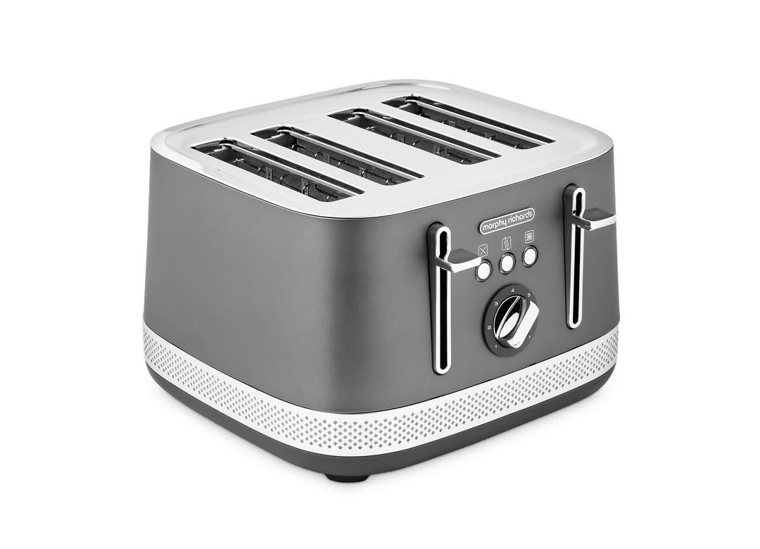 Illumination 4-Slice Toaster Titanium Grey