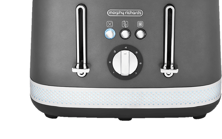 Illumination Grey 4-Slice Toaster - Titanium