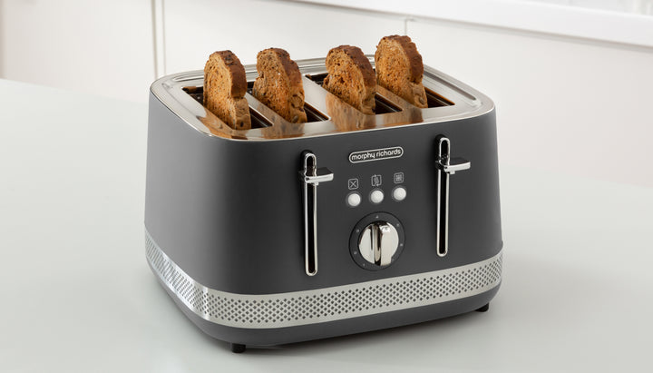 Illumination Grey 4-Slice Toaster - Titanium