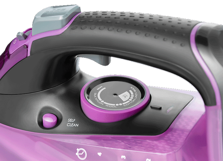 Morphy Richards Turbosteam 2800W Steam Iron SKU: 303140 controls