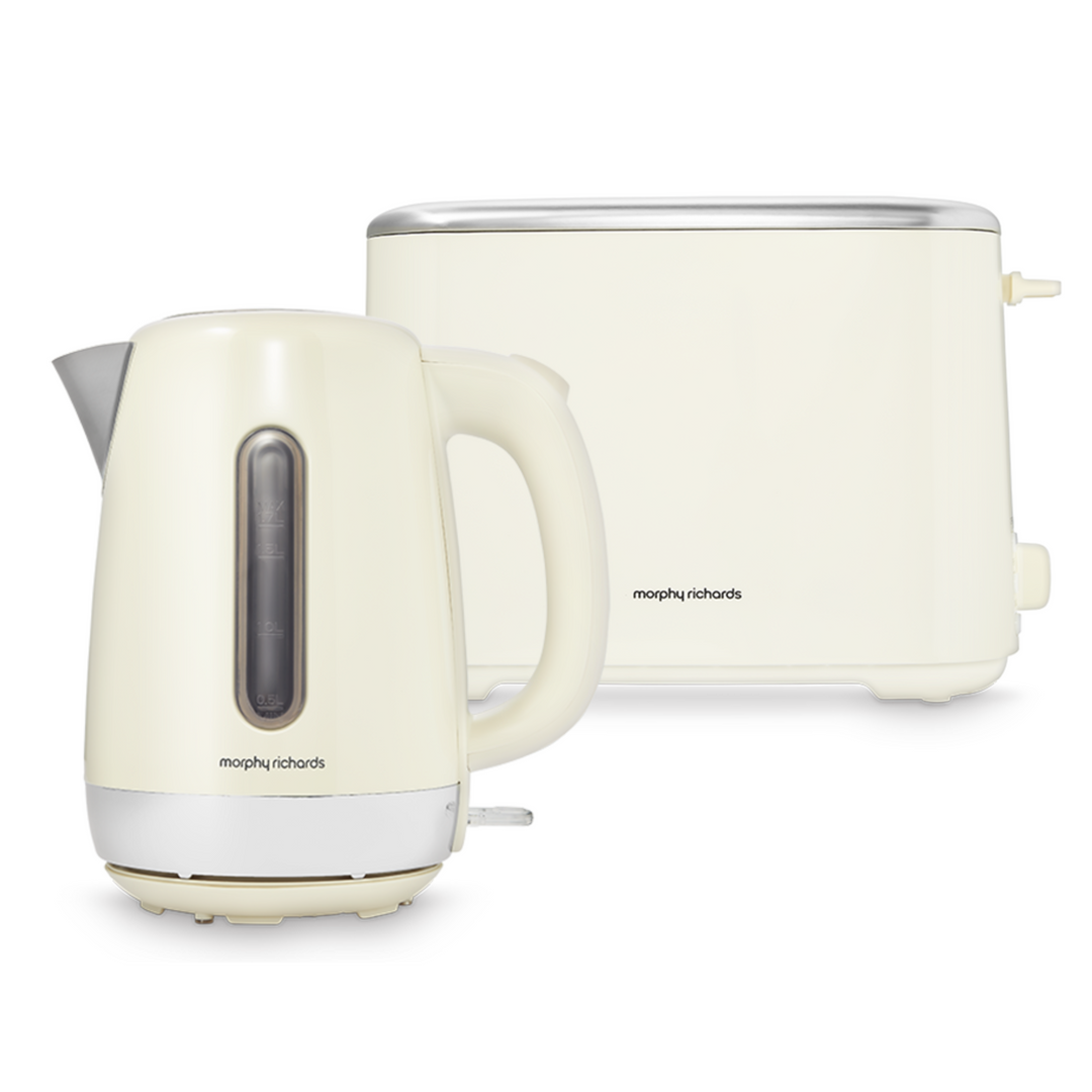 Equip Cream Kettle and Toaster Set