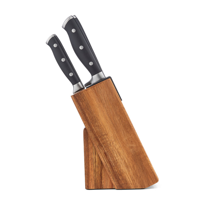 5 Piece Knife Block Set With Sharpener