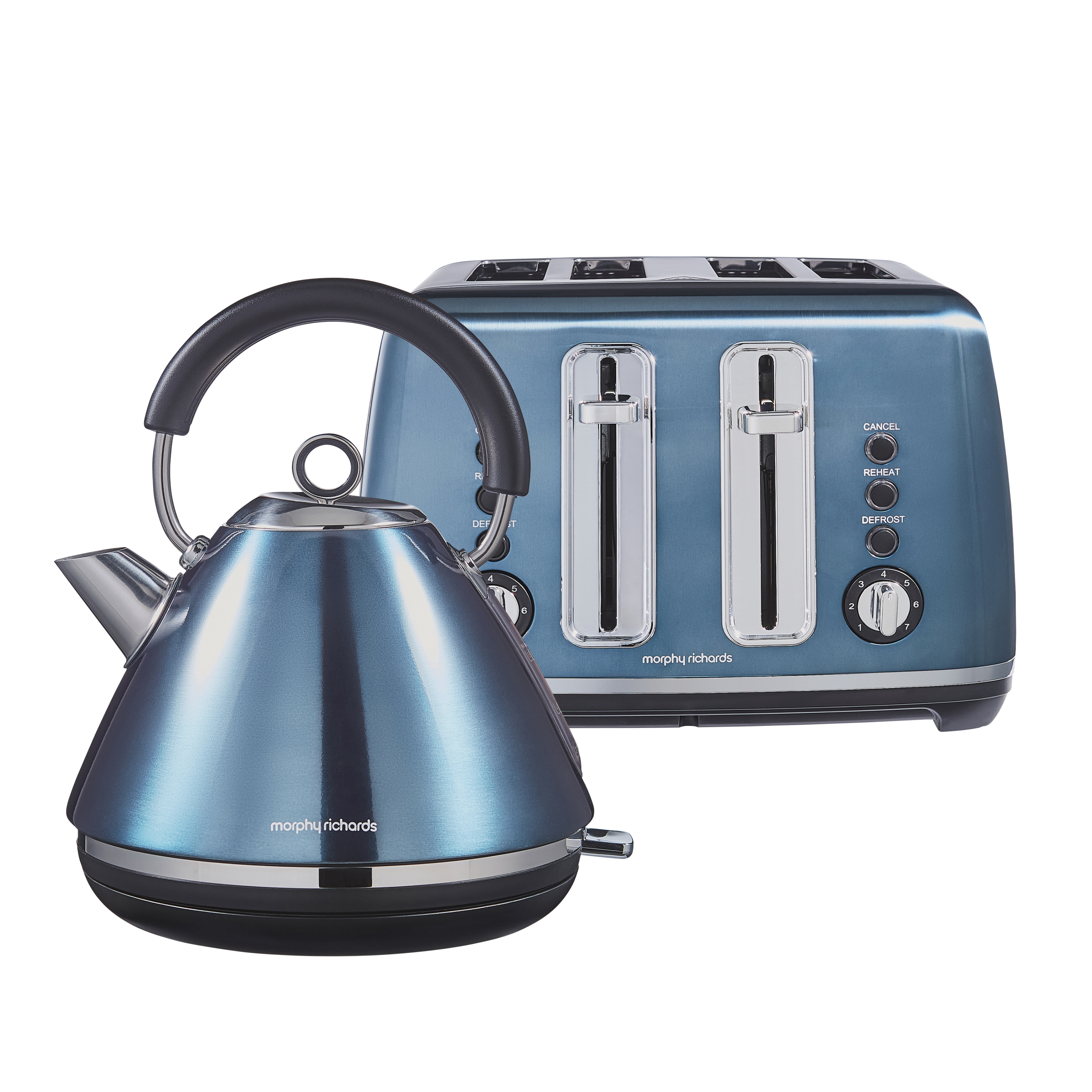 Kitchen Teal Coloured Kettles And Toasters Russell Hobbs Piece