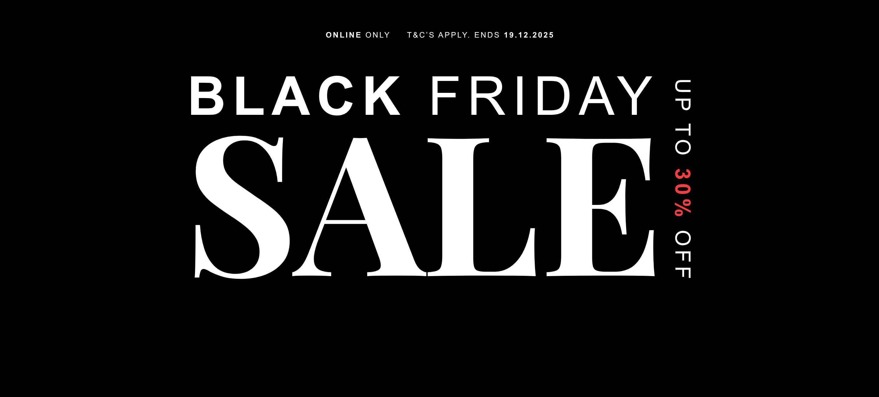 Black Friday 2025 Sale