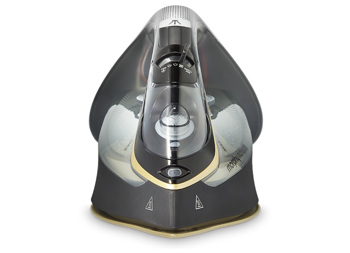 Morphy Richards Crystal Clear 2400W Steam Iron Gold SKU: 300302 head on