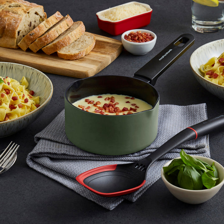 14cm Recycled Aluminium Milk Pan - Green