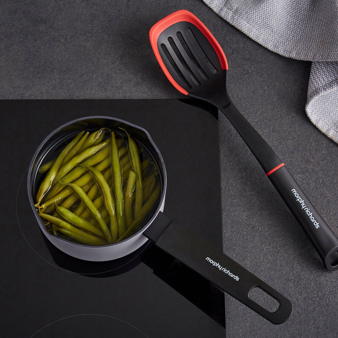 14cm Recycled Aluminium Milk Pan - Grey