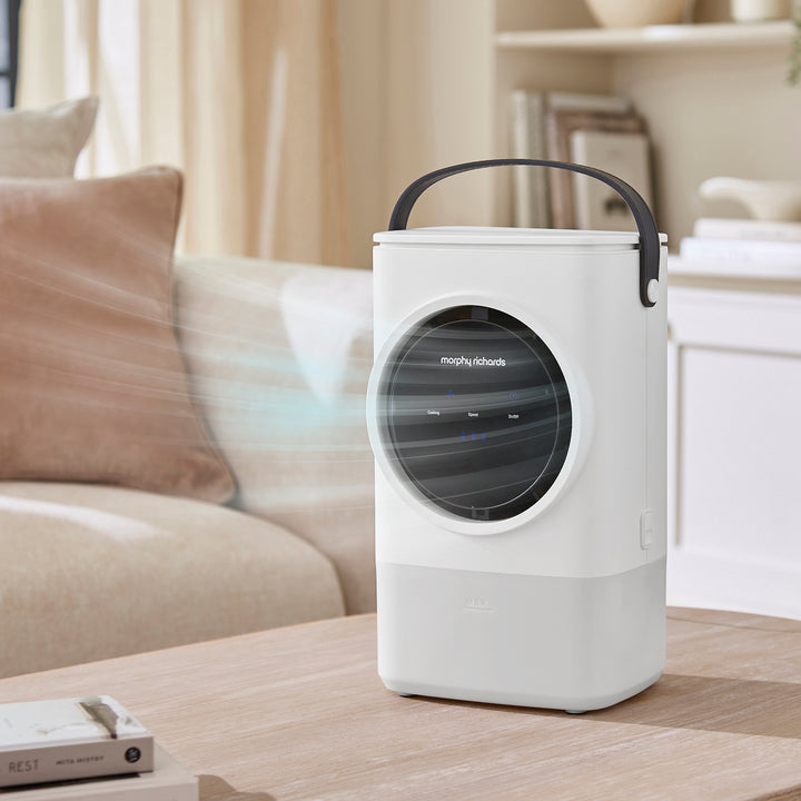 Flexi Freeze 1L Rechargeable Travel & Desk Top Mini Air Cooler - White