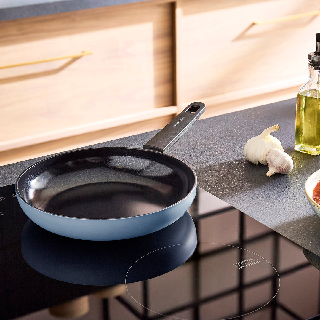 24cm Recycled Aluminium Frying Pan - Blue