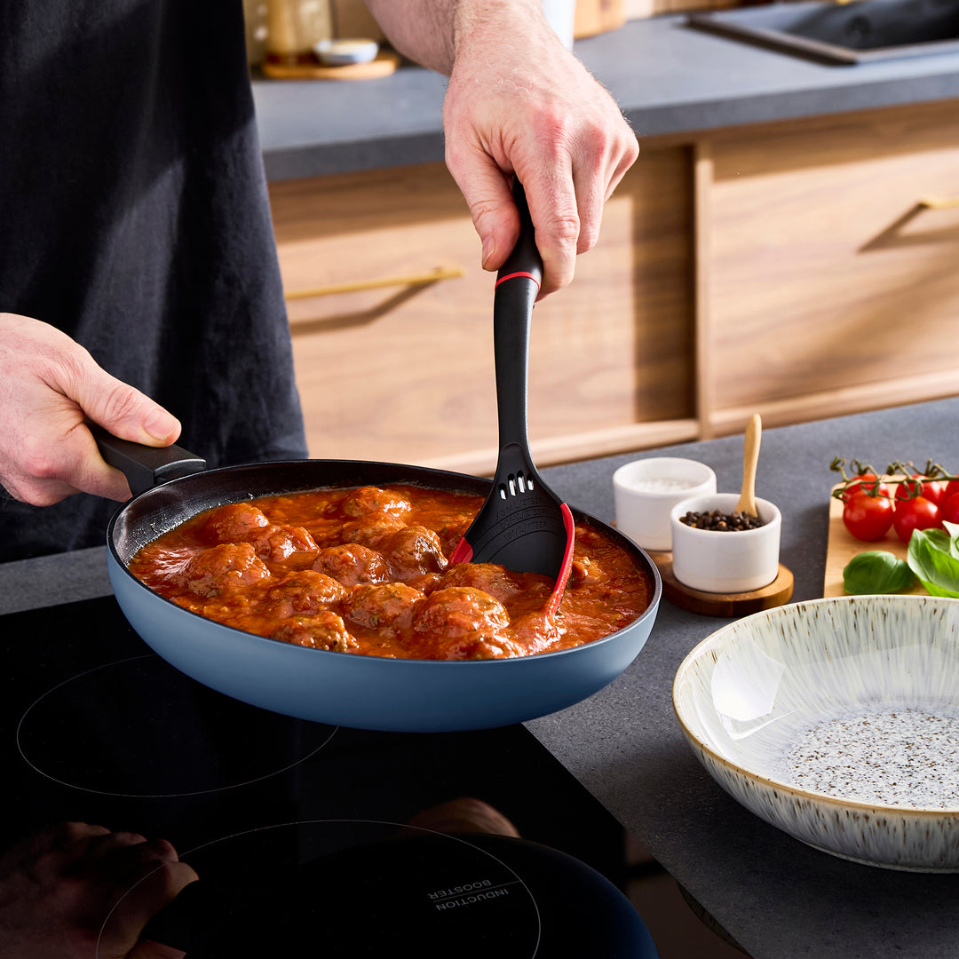 24cm Recycled Aluminium Frying Pan - Blue