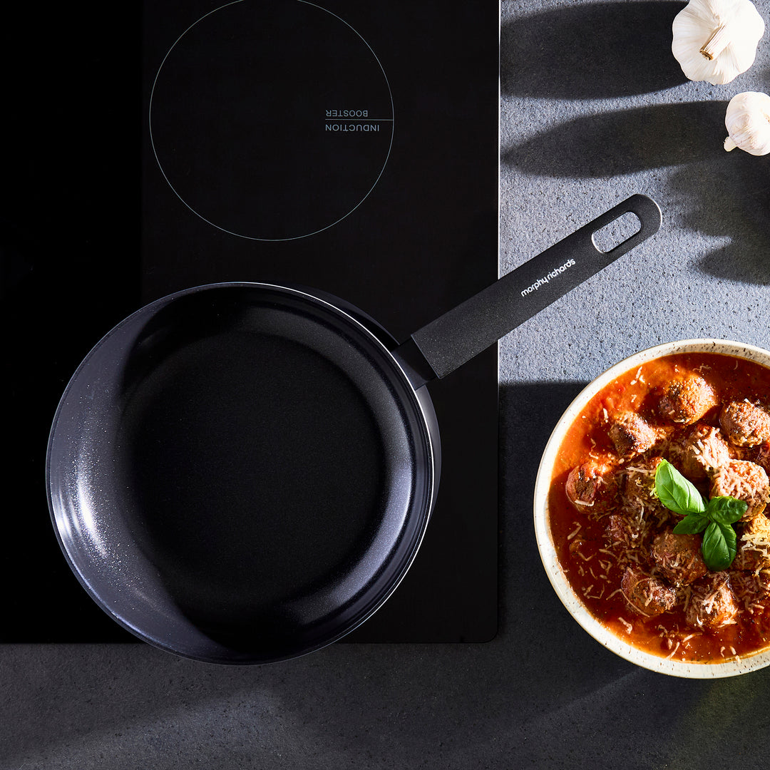 24cm Recycled Aluminium Frying Pan - Grey