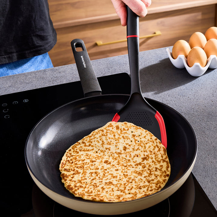 24cm Recycled Aluminium Frying Pan - Cream