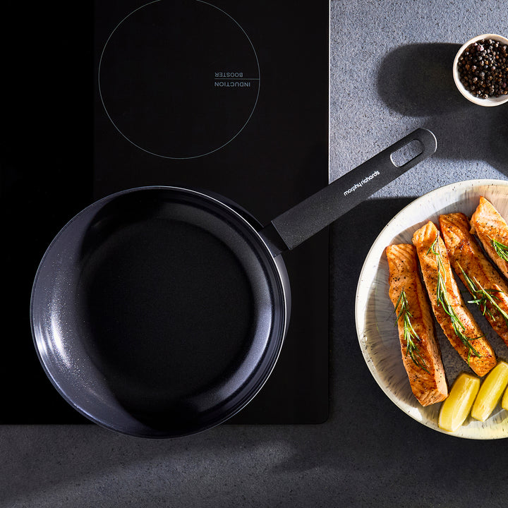 28cm Recycled Aluminium Frying Pan - Grey