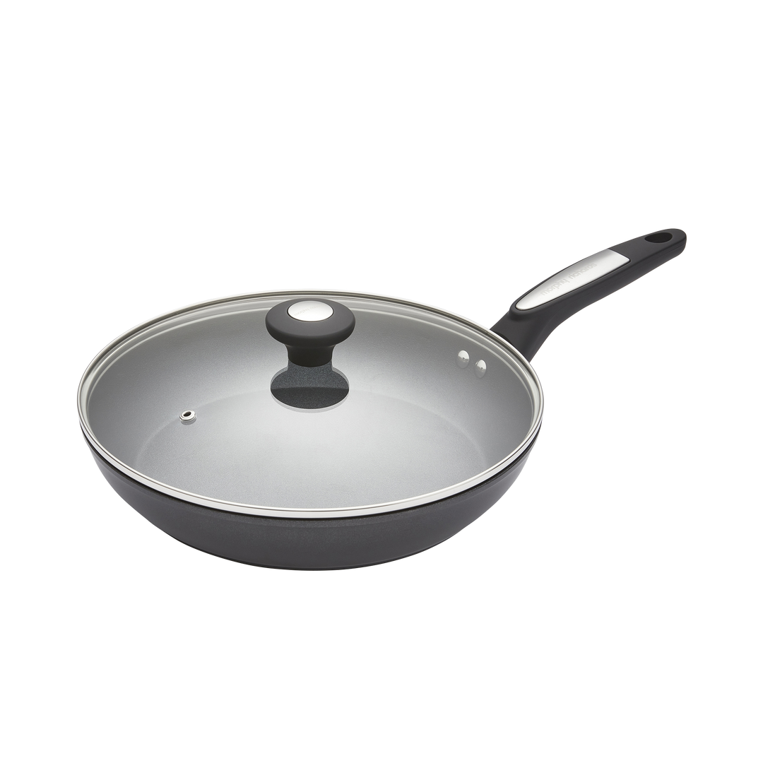 28cm Forged Aluminium Ceramica Lidded Frying Pan