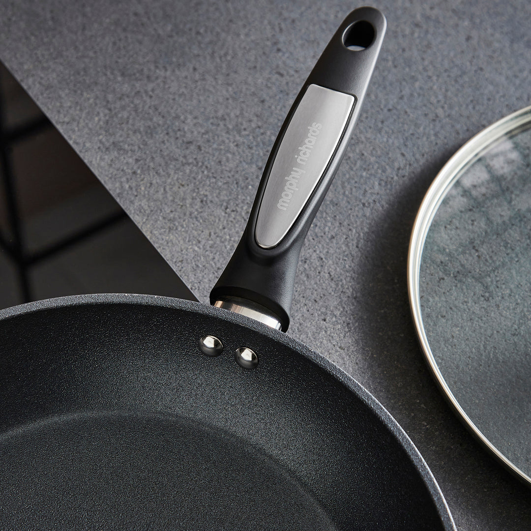 28cm Forged Aluminium Ceramica Lidded Frying Pan