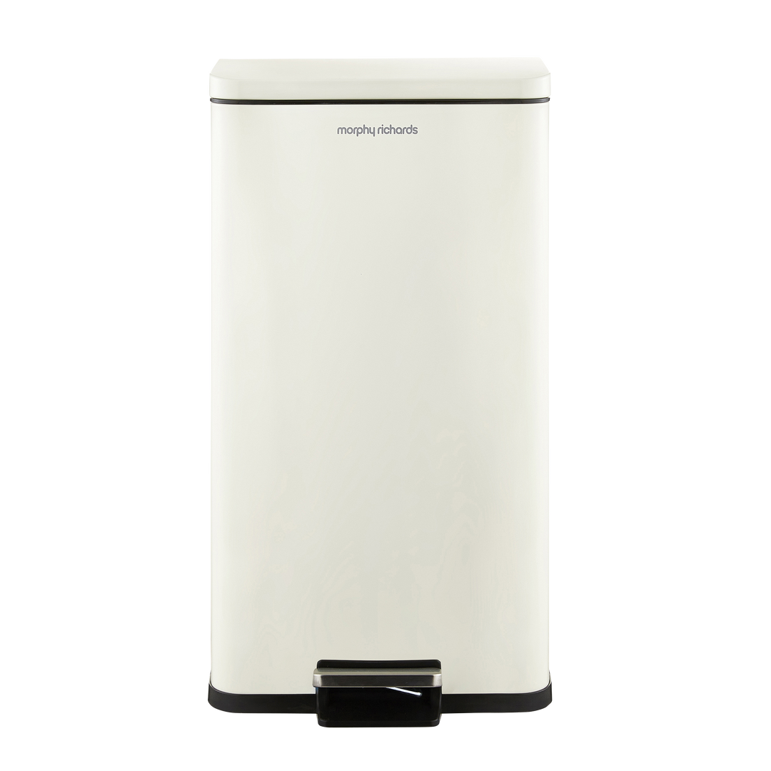 Cream 30L Kitchen Pedal Bin 