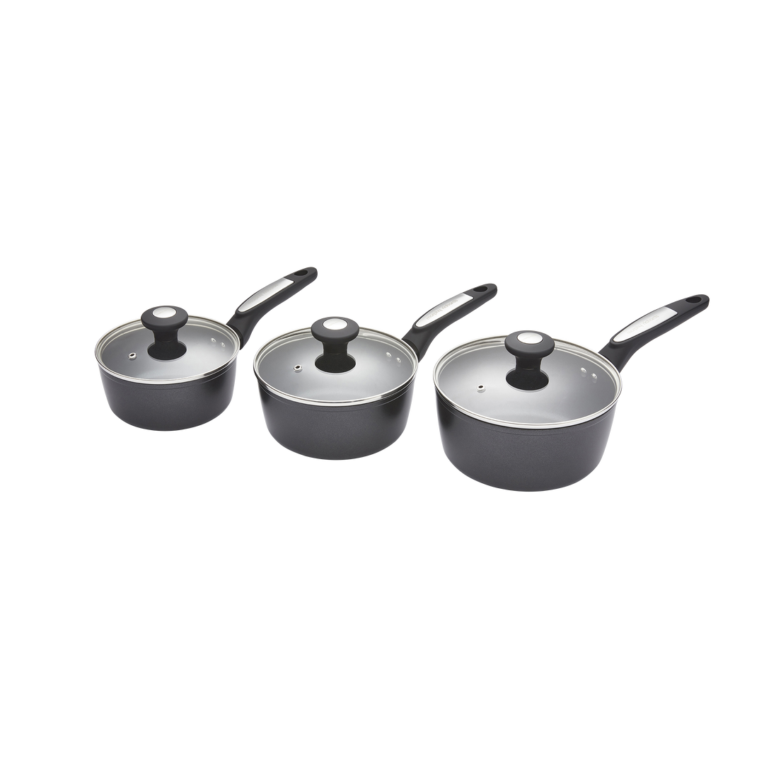 3 Piece Forged Aluminium Pan Set