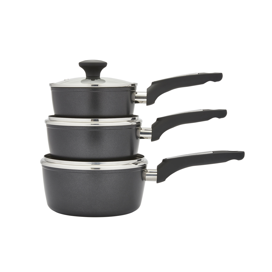 3 Piece Forged Aluminium Pan Set
