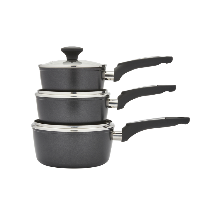 3 Piece Forged Aluminium Pan Set