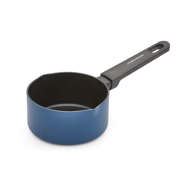5 Piece Recycled Aluminium Saucepan Set - Blue