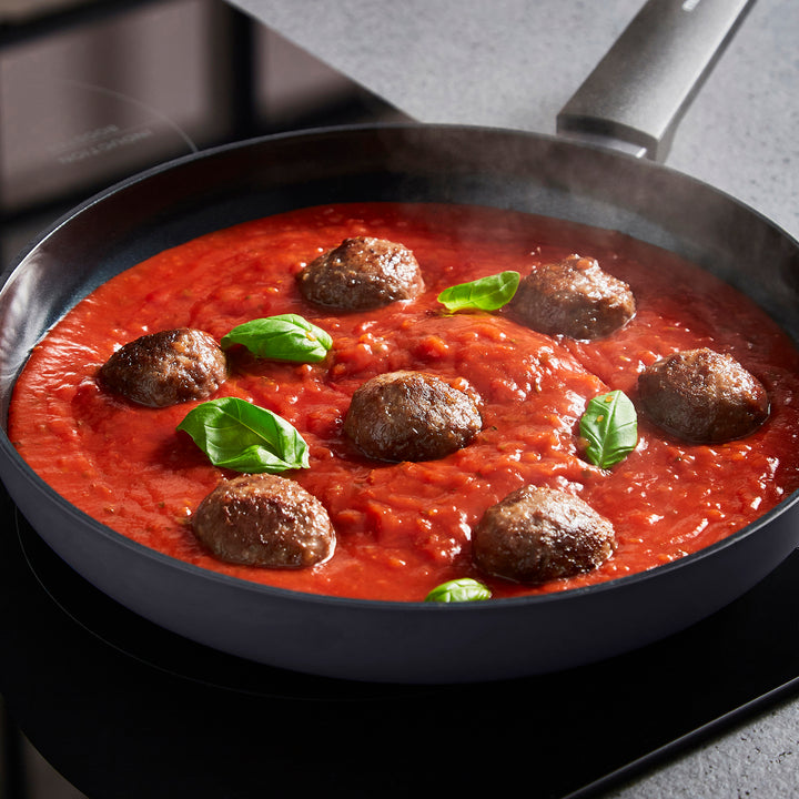 5 Piece Recycled Aluminium Saucepan Set - Grey