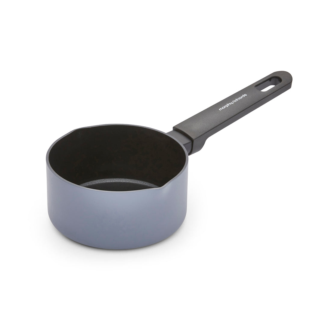 5 Piece Recycled Aluminium Saucepan Set - Grey