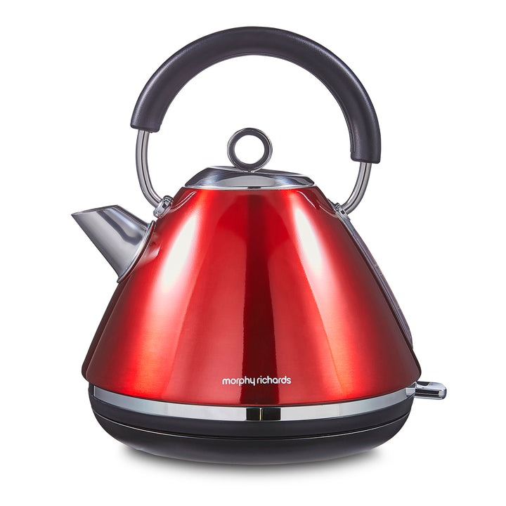 Accents Red Kettle and Toaster Set