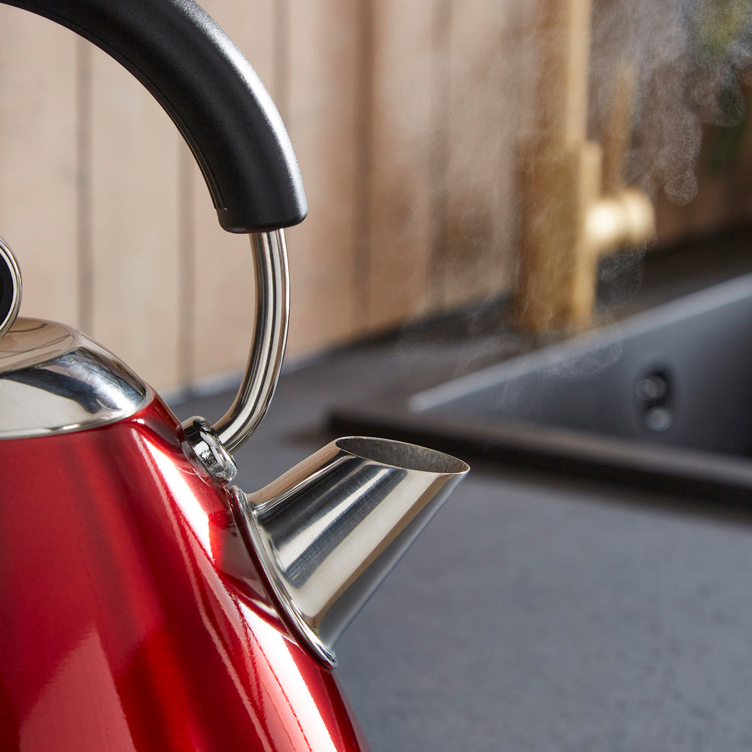 Accents 1.5L Pyramid Kettle - Red