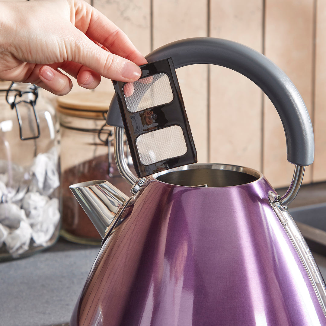 Accents 1.5L Pyramid Kettle - Purple
