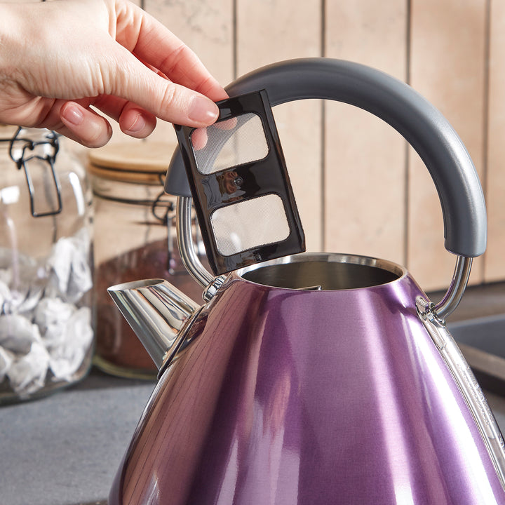 Accents 1.5L Pyramid Kettle - Purple