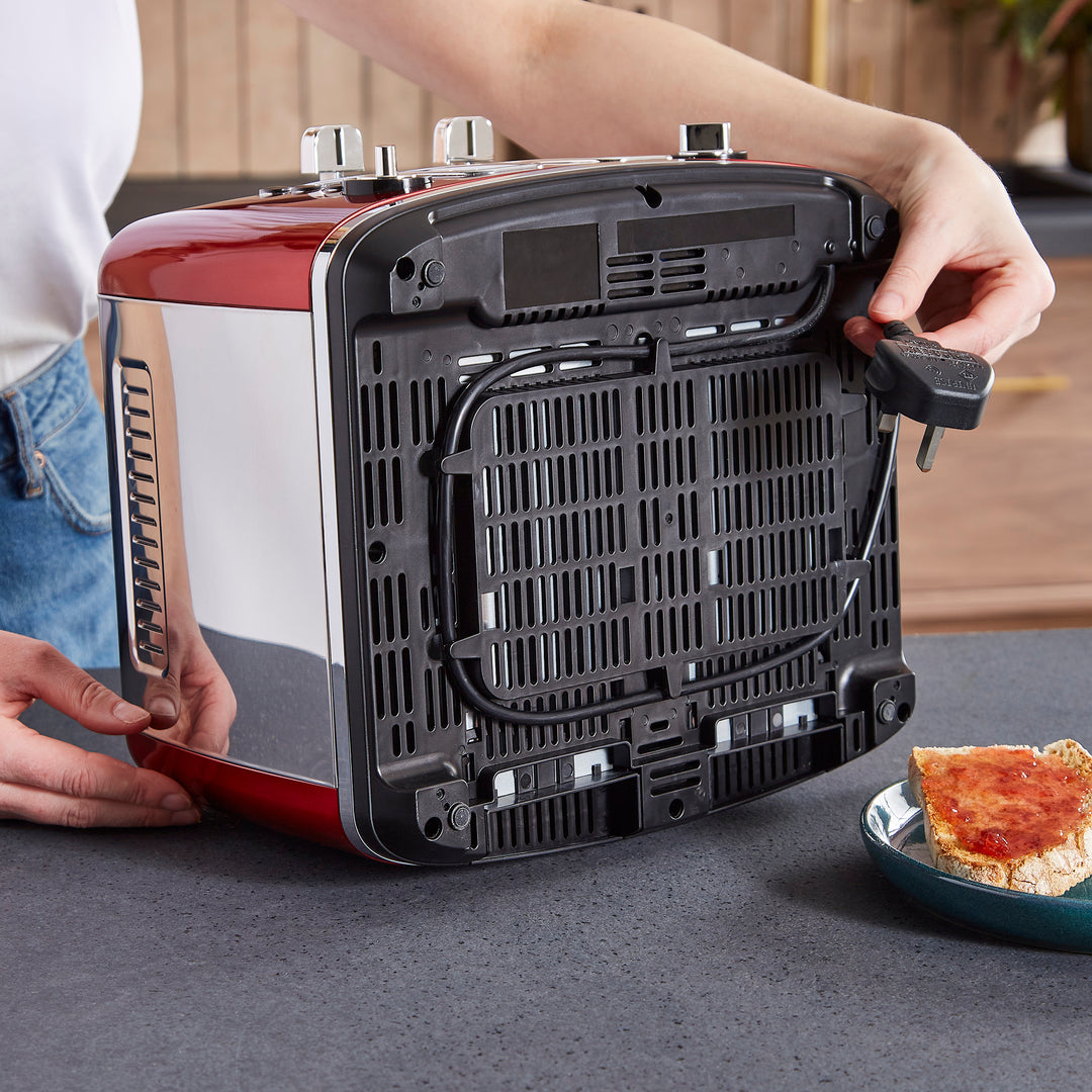 Accents 4-Slice Toaster - Red